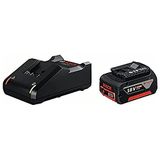 Bosch Professional 18 Volt Akü Şarj Cihazı Seti (1 x 4,0 Ah Li-Ion Akü + GAL 18V-40 Şarj Cihazı, Karton kutuda)