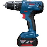 Bosch Professional 18V Li-Ion Akülü Darbeli Delme Vidalama, 55Nm Tork, 13mm Mandren, LED Işıklı, Solo Gövde, Profesyonel Kullanım