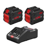 Bosch Professional 18V ProCORE Akü Şarj Cihazı Başlangıç Seti (2 x ProCORE 12.0 Ah; GAL 18V-160; Modul)