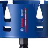 Bosch Professional 1x EXPERT Construction Material Delik Açma Testereleri (Yumuşak ahşap, Sunta, Tuğla, Yumuşak döşemeler, Fiber plastik GFK, CFK, Ø 121 mm, Aksesuar Darbeli Matkap/Vidalama)
