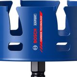 Bosch Professional 1x EXPERT Construction Material Delik Açma Testereleri (Yumuşak ahşap, Sunta, Tuğla, Yumuşak döşemeler, Fiber plastik GFK, CFK, Ø 140 mm, Aksesuar Darbeli Matkap/Vidalama)