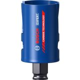 Bosch Professional 1x EXPERT Construction Material Delik Açma Testereleri (Yumuşak ahşap, Sunta, Tuğla, Yumuşak döşemeler, Fiber plastik GFK, CFK, Ø 48 mm, Aksesuar Darbeli Matkap/Vidalama)