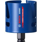 Bosch Professional 1x EXPERT Construction Material Delik Açma Testereleri (Yumuşak ahşap, Sunta, Tuğla, Yumuşak döşemeler, Fiber plastik GFK, CFK, Ø 73 mm, Aksesuar Darbeli Matkap/Vidalama)