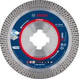 Bosch Professional 1x EXPERT HardCeramic X-LOCK Elmas Kesme Diskleri (Sert fayanslar, Sert taş, Ø 115 mm, Aksesuar Küçük Avuç Taşlama Makinesi)