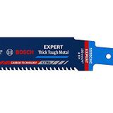 Bosch Professional 1x EXPERT 'Thick Tough Metal' S 555 CHC Panter Testere Bıçakları (Tok çelik, Dökme demir, Uzunluk 100 mm, Aksesuar Panter Testere)