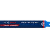 Bosch Professional 1x EXPERT 'Thin Tough Metal' S 922 EHM Panter Testere Bıçakları (Paslanmaz Çelik Borular, Paslanmaz Çelik Borular, Uzunluk 150 mm, Aksesuar Panter Testere)