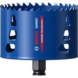 Bosch Professional 1x EXPERT Tough Material Delik Açma Testereleri (Metalli ahşap, Tuğla, Yumuşak döşemeler, Paslanmaz çelik saclar, Plastik, Ø 102 mm, Aksesuar Darbeli Matkap/Vidalama)
