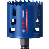 Bosch Professional 1x EXPERT Tough Material Delik Açma Testereleri (Metalli ahşap, Tuğla, Yumuşak döşemeler, Paslanmaz çelik saclar, Plastik, Ø 73 mm, Aksesuar Darbeli Matkap/Vidalama)