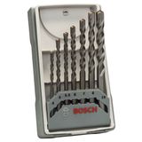 Bosch Professional 7 parçalı CYL-3 beton matkap ucu seti (beton için, 4/5/5,5/7/8/10 mm, darbeli matkap aksesuarı) set