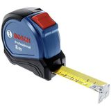 Bosch Professional 8 m mezura Autlock (tek elle kullanım, kemer kelepçesi, manyetik kanca, 2 durdurma tuşu, 27 mm naylon çelik bant)