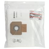 Bosch Professional Accessories 5 x Keçe Filtre Torbası (Gas 35 L Afc/L Sfc+/M Afc için Yedek Torba, Kuru Süpürme ve Elektrikli Süpürge Aksesuarı)
