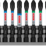 Bosch Professional Accessories 8 Parçalı Tornavida Ucu Seti (Impact Control, Pz/Ph Uçlar - Uzunluk: 50 mm, Evrensel Tutucu, Pick And Click, Darbeli Matkap Aksesuarı