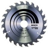 Bosch Professional Accessories Daire Testere Bıçağı, Gri, 184 x 30 x 2, 6 mm, 24, 1 Adet