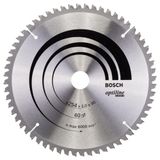 Bosch Professional Accessories Daire Testere Bıçağı, Gri, 254x30x2.0 mm, 60, 1 Adet