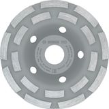 Bosch Professional Accessories Elmas Taşlama Diski Açılı Taşlamalar için Uzman (Beton için, Taşlama Diski: 125 mm, Delik: 22,23 mm, Beton Taşlama Makineleri için Aksesuarlar)
