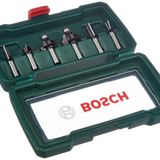 Bosch Professional Accessories Freze Ucu Seti, Yeşil, 6 Adet