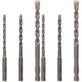 Bosch Professional Accessories Sds/Quiçk, Uneo için Beton Matkap Ucu, Seti 5/6/8 mm (2 paketi)