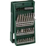 Bosch Professional Accessories X/line Mini 25 Parça Vidalama Seti, Plastik Kutu, Yeşil [enerji Sınıfı A+]