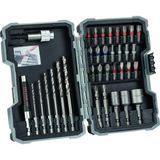 Bosch Professional Delme Ve Vidalama Seti, Gri, 35 Adet
