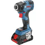 Bosch Professional Gdr 18V-200 C Akülü Darbeli Somun Sıkma Makinesi (2 X18 V 4.0 Ah Akü, L-Boxx Taşıma Çantalı) 06019G4106