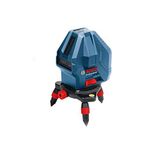 Bosch Professional GLL 3-15 X Çizgi Lazer (15m Çalışma Alanı, Dikey ve Yatay Çizgi Yansıtma, 4 x AA Pil, Kırmızı Lazer, Tripod Adaptörü, Koruma Çantası)