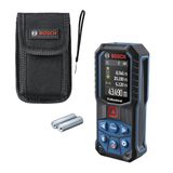 Bosch Professional GLM 50-27 C Lazerli Uzaklık Ölçer (50m Ölçme Alanı, 4 sn. Ölçme Süresi, 2 x AA Pil, IP 65 Toza Karşı Koruma Sistemi, Kırmızı Lazer, Taşıma Kayışı, Koruma Çantası)