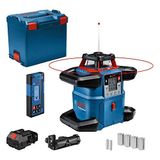 Bosch Professional GRL 600 CHV Rotasyon Lazeri (Maksimum Çalışma Alanı:600m, L-boxx, Mobil Uygulama Destekli)
