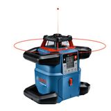 Bosch Professional GRL 600 CHV Rotasyon Lazeri Set (1x18V Akü, Şarj Cihazı, Mobil Uygulama destekli, Maksimum Çalışma Alanı: 600m, Taşıma Çantası)