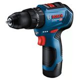 Bosch Professional Gsb 12V-30 Çift Akülü Darbeli Vidalama Makinesi (Kömürsüz Motor) - 06019G9101 + 39 Parça Aksesuar Seti