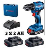 Bosch Professional GSB 185-LI 3x2.0 Ah Kömürsüz Motor Darbeli Matkap
