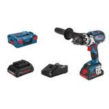 Bosch Professional GSB 18V-110 C (GBA 2x4.0 Ah ProCore, GAL 1840, L-BOXX)