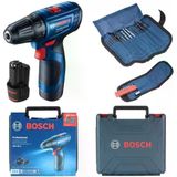 Bosch Professional GSR 120-LI Akülü Matkap+23 Parça Vidalama Seti