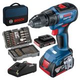 Bosch Professional GSR 18V-50 2 Ah Akülü Vidalama Makinesi 43 Parça Set