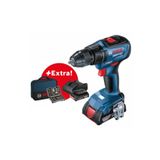 Bosch Professional Gsr 18V-50 2X 2,0 Ah Çift Akü Delme/Vidalama Makinesi + 43 Parça Set + Alet Çanta