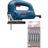 Bosch Professional Gst 8000 E Dekupaj Testere Dekopaj + 5 Adet T144D Ahşap Testere Bıçağı Hızlı