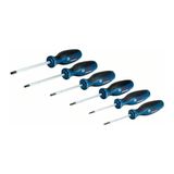 Bosch Professional Torx tornavida seti 6 parça (Torx, S2 çelik, T10x75, T75x75, T20x100, T25x100, T30x125 ve T40x125, iç kısım dahil)