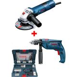 Bosch Profesyonel Avuç Taşlama ve Darbeli Matkap Seti 41 Parça - Seçenek 1