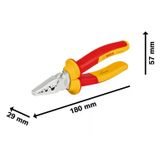Bosch Profesyonel İzole Pense VDE Pense 180mm - 1.600.A02.NE1