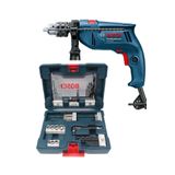 Bosch Profesyonel Seri Darbeli Matkap + 41 Parça X-Line Delme Vidalama Matkap Ucu Lokma Seti