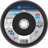 Bosch Profesyonel Yelpaze Taşlama Diski (Avuç Taşlama Makineleri için, Farklı Malzemeler için, Çap 180 mm,