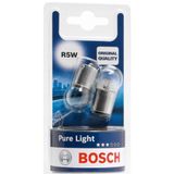 Bosch R5W Pure Light 12V 5W BA15s 2'li Ampul Park Stop Geri Vites Ampulü