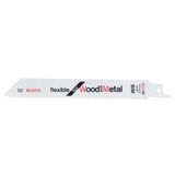 BOSCH S 922 HF Metal-Ahşap Kesimi İçin Tilki Kuyruğu Testere Ucu 150 mm