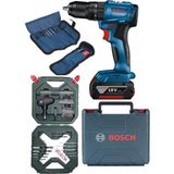 Bosch Şarjlı Darbeli Matkap ve 77 Parça Aksesuar Seti, Güç ve Çok Yönlülük - Seçenek 1