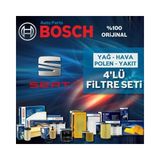 Bosch Seat Cordoba 1.4 Tdi Filtre Bakım Seti 2003-2009 4np Amf-Bnm-Bms-Bnv