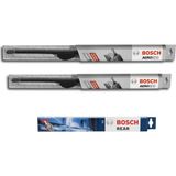 Bosch Seat Ibiza Ön Arka Silecek 2001-2006 Bosch Aeroeco-Rear