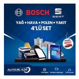 Bosch Seat Leon 1.6 2003 2006 BCB Filtre Bakım Seti