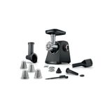 Bosch Serie 4 Gıda Kıyma Makinesi MultiPower Series 4 1900 W Siyah, Siyah MFWS440B