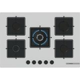 Bosch Serie 4 PNQ7B2P31O 75 CM Gazlı Cam Ankastre Ocak beyaz
