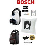 Bosch Serie 6 - Serie 4 Süpürgesi Toz Torbası 10 Adet - Bosch Süpürge Toz Torbası Motor Filitresi
