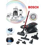 Bosch Serie 8 Akıllı Filitreli Turbo Başlık Güçlü Motor, Toz Torbasız Süpürge +Bosch Mutfak Robotu Multitalent 3 800 W - Siyah